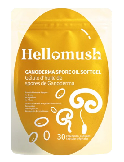 Hellomush Ganoderma Spore Oil Softgel