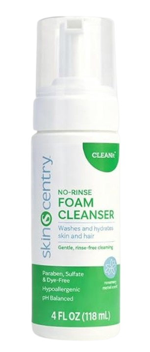 SkinCentry No-Rinse Foam Cleanser