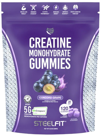 SteelFit Creatine Monohydrate Gummies