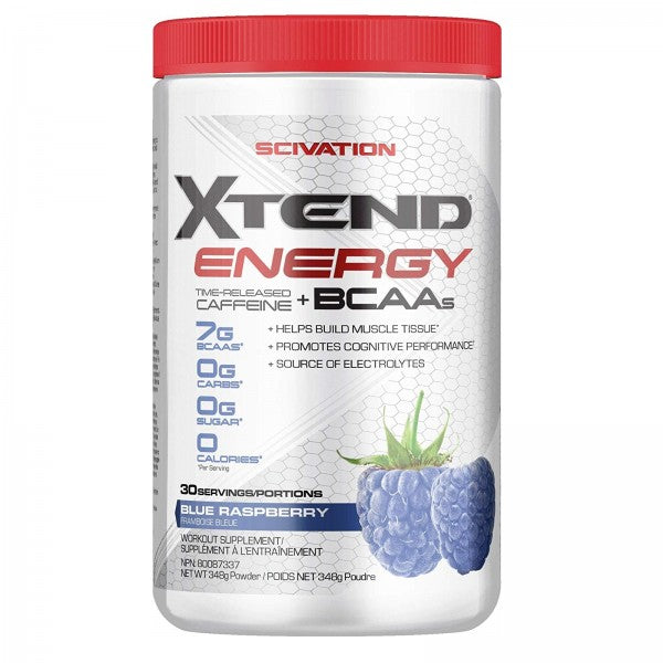 Xtend Energy BCAA - Blue Raspberry - The Barbell Box
